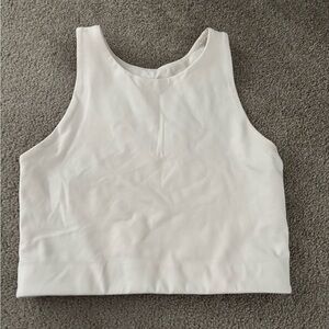 Girlfriend Collective White Sports Bra